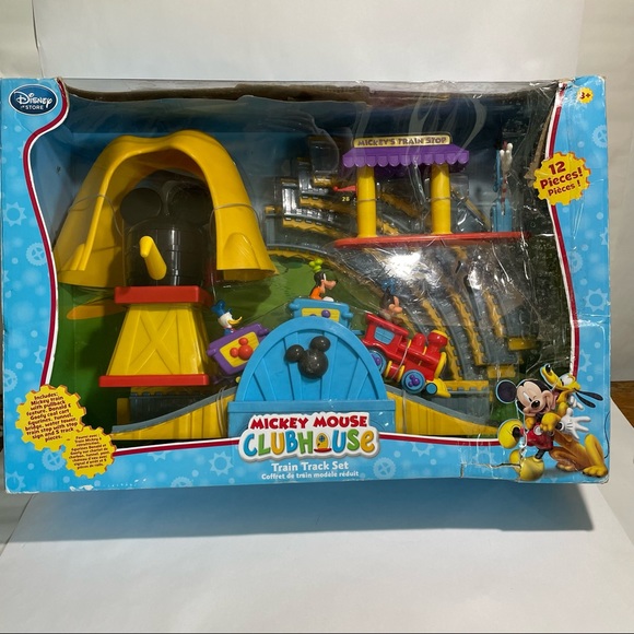 Mickey Mouse Clubhouse Train Track set rare vintage - Picture 1 of 8